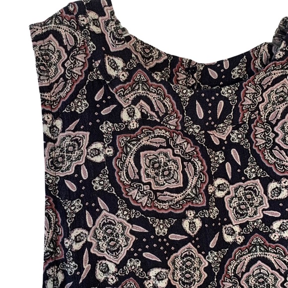 NWT SUN + SHADOW Black + White Split Back Sleeveless Romper Size XS - Picture 4 of 9